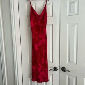 BEAUTIFUL RESA SATIN SLIP DRESS